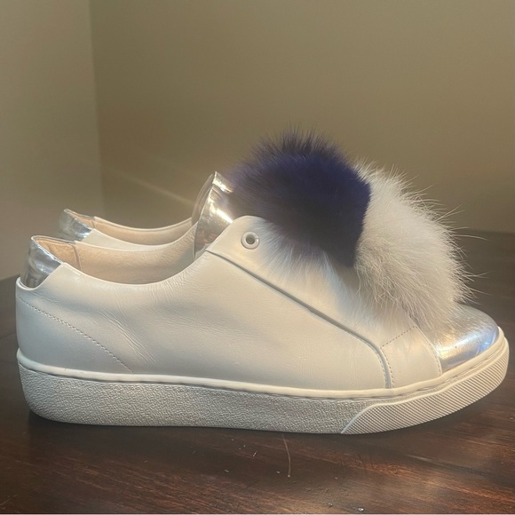 HERE/NOW Arian PomPom Trim Sneakers - Picture 4 of 14